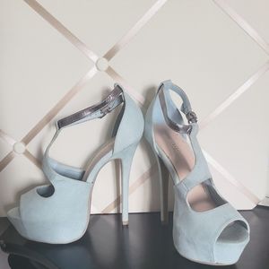 Baby Blue Stilettos